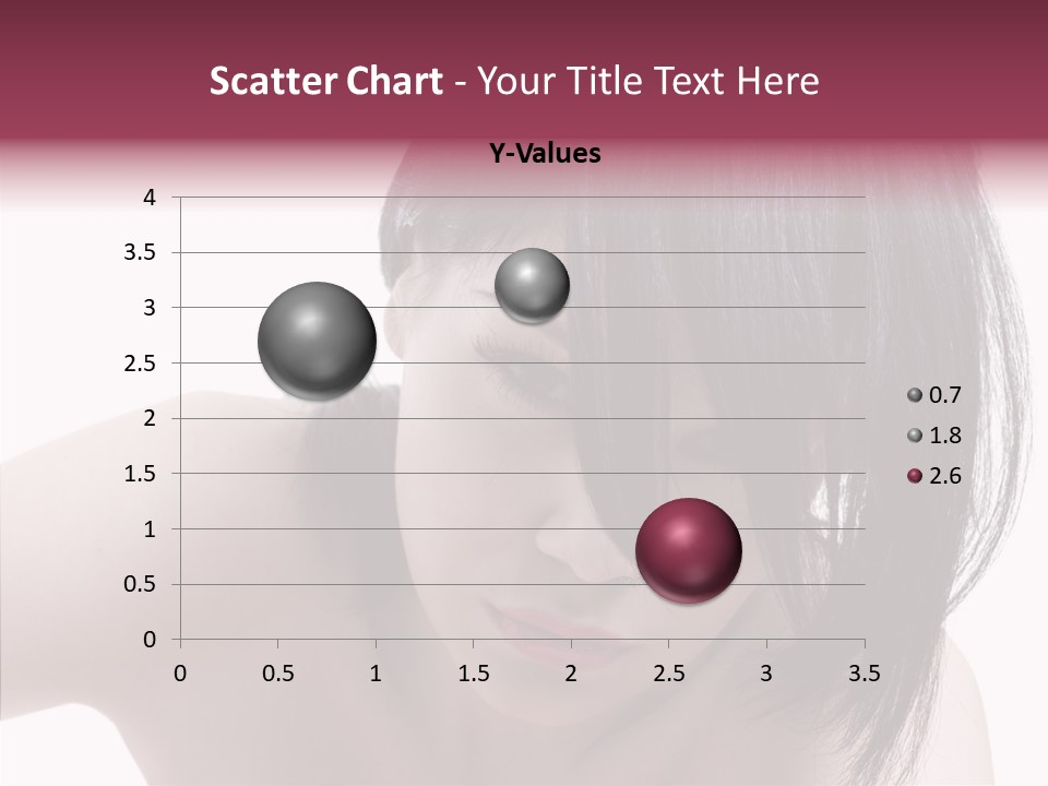 Female Teen Urban PowerPoint Template