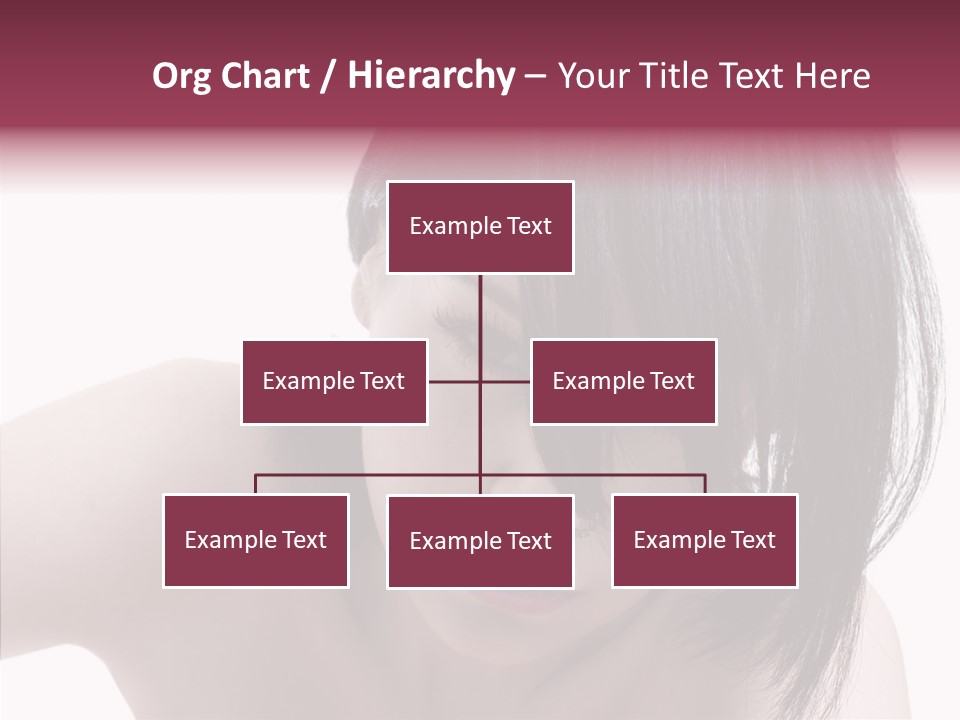 Female Teen Urban PowerPoint Template
