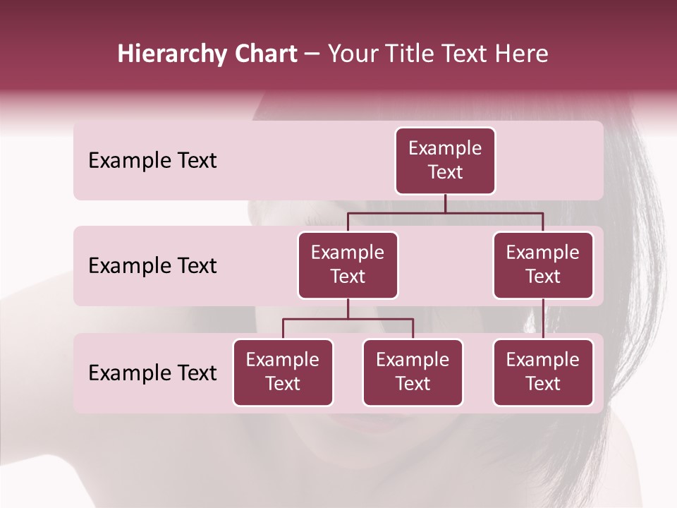 Female Teen Urban PowerPoint Template