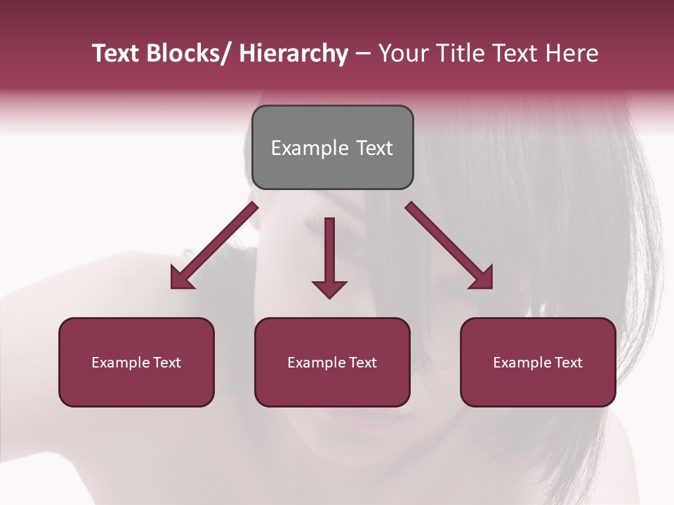 Female Teen Urban PowerPoint Template