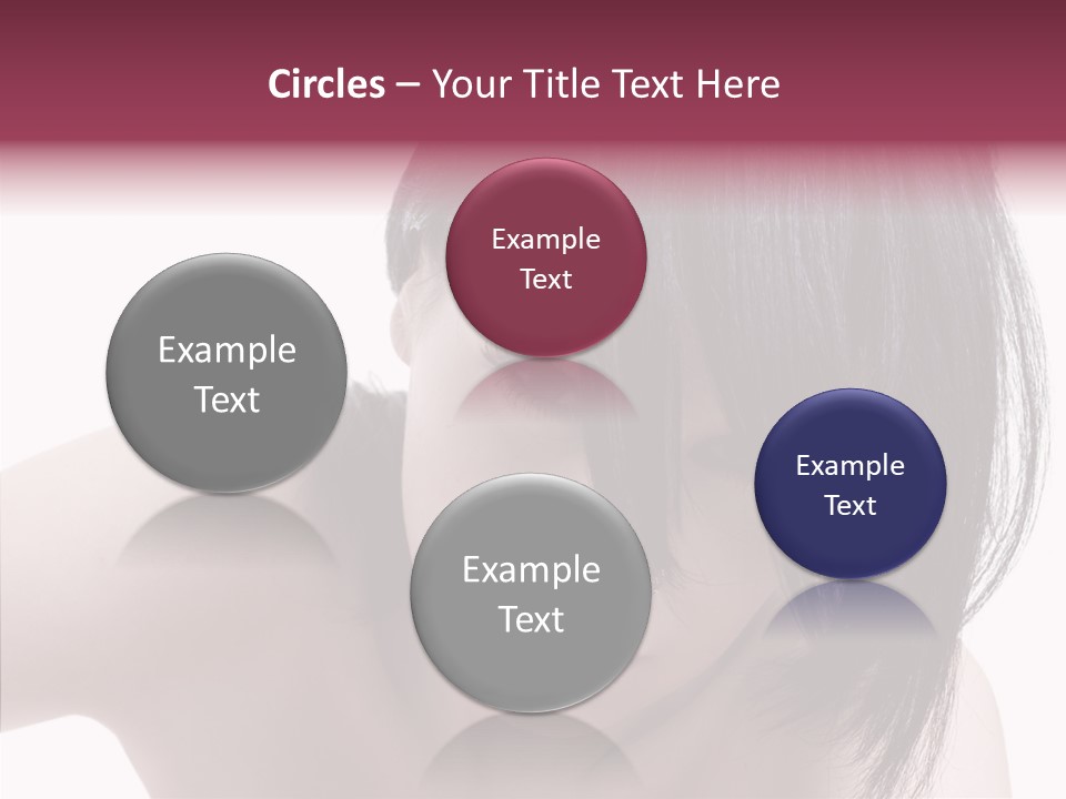 Female Teen Urban PowerPoint Template