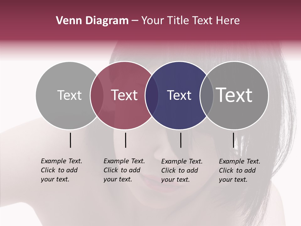 Female Teen Urban PowerPoint Template