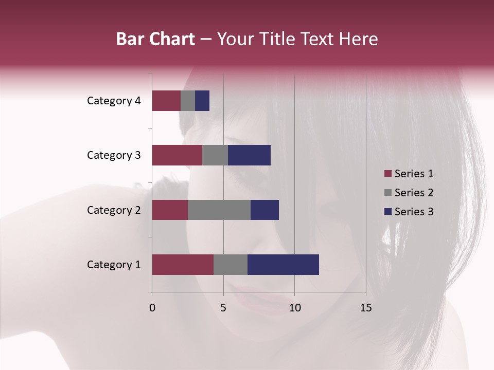 Female Teen Urban PowerPoint Template