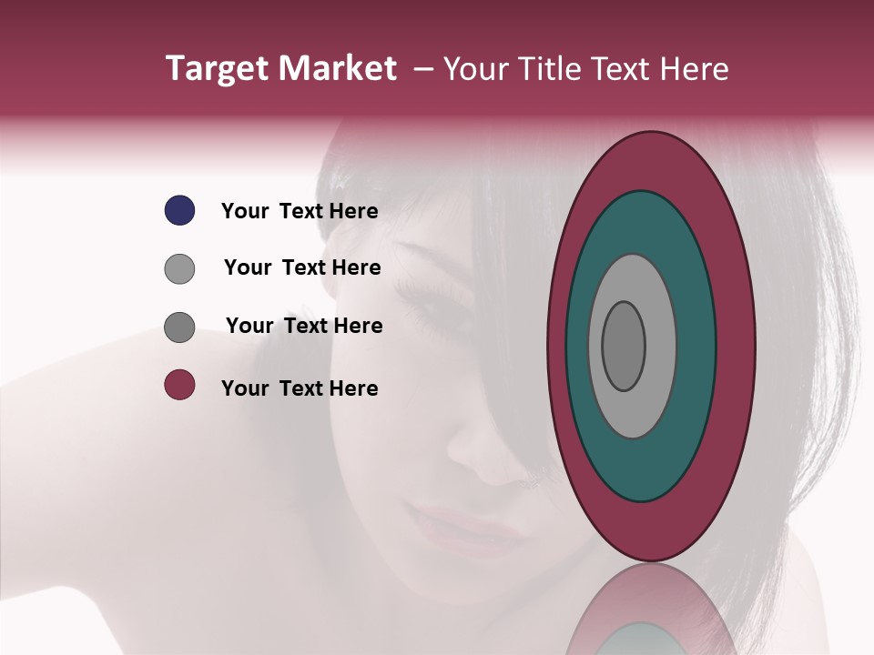 Female Teen Urban PowerPoint Template