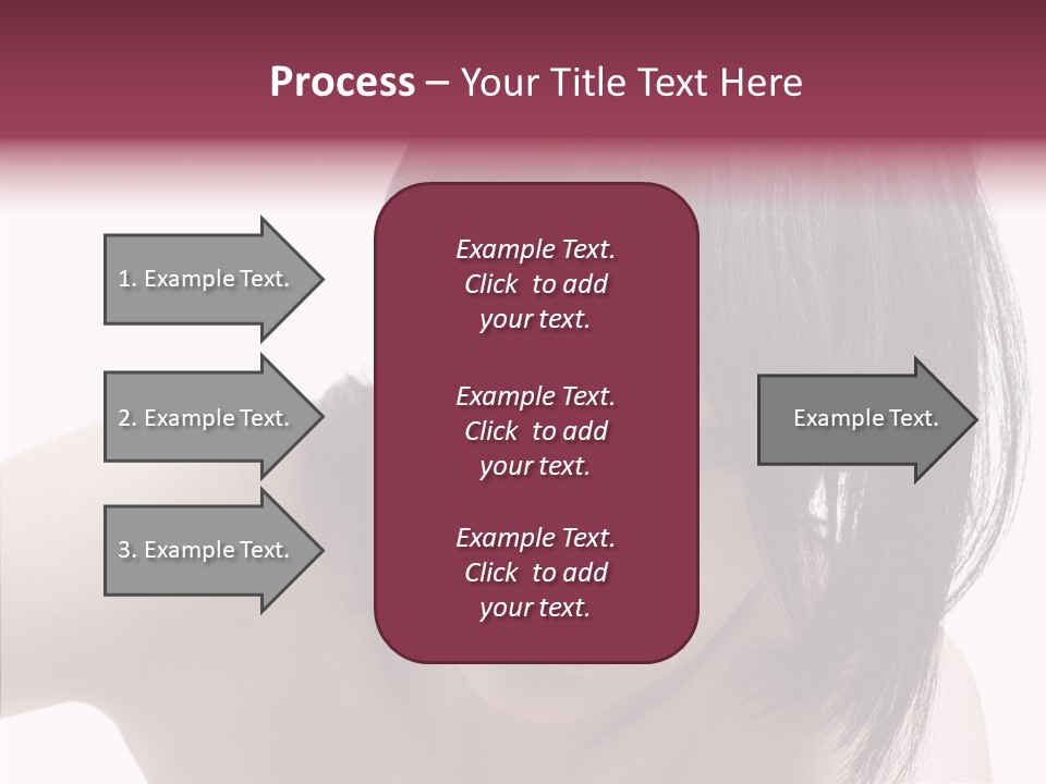Female Teen Urban PowerPoint Template
