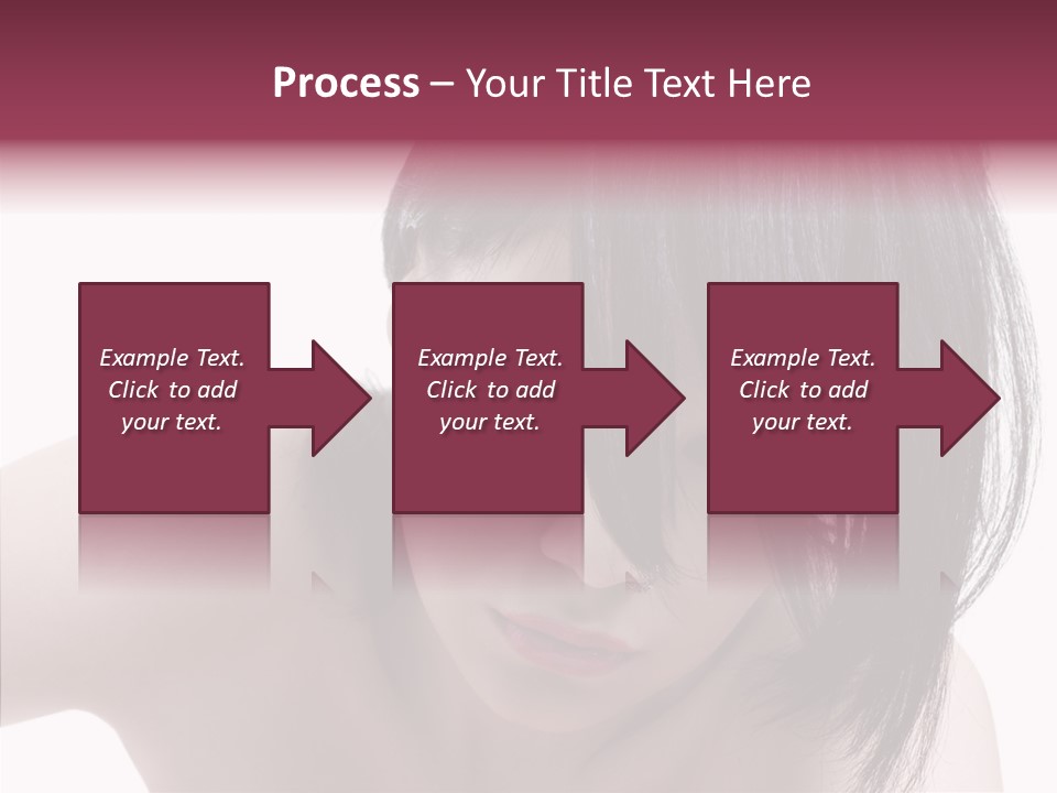 Female Teen Urban PowerPoint Template