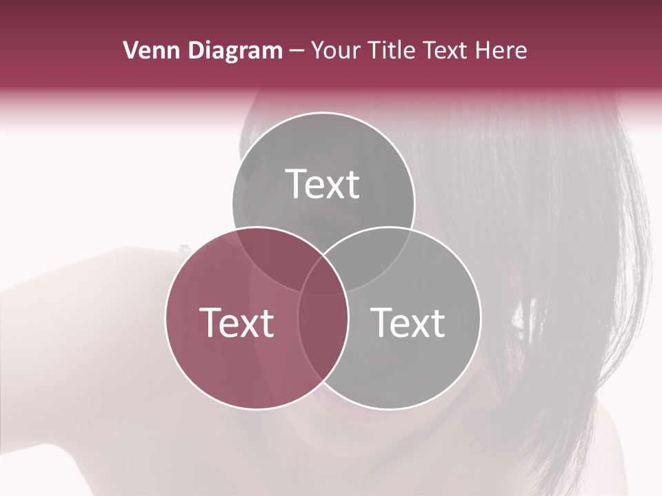 Female Teen Urban PowerPoint Template