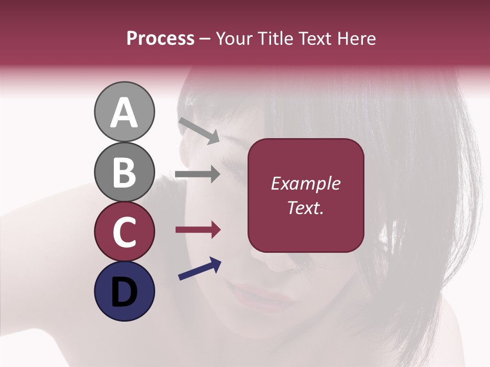 Female Teen Urban PowerPoint Template