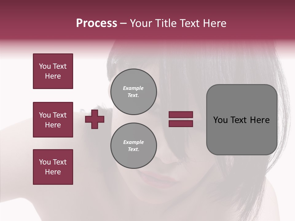 Female Teen Urban PowerPoint Template