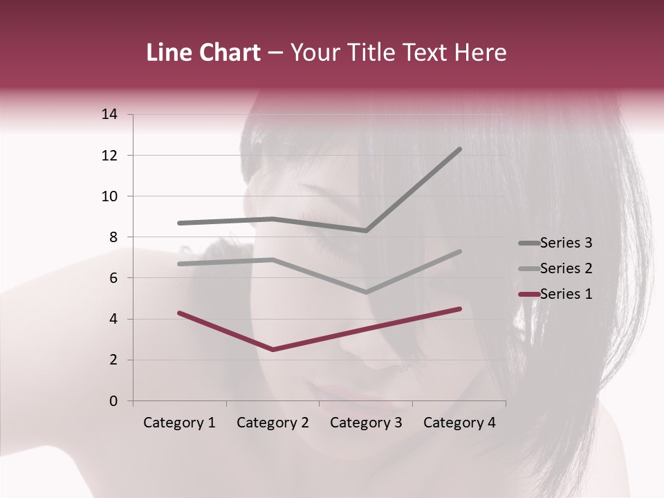 Female Teen Urban PowerPoint Template