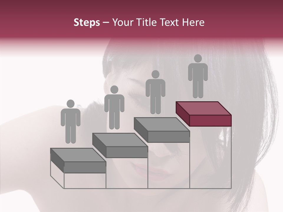 Female Teen Urban PowerPoint Template