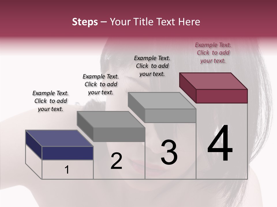 Female Teen Urban PowerPoint Template