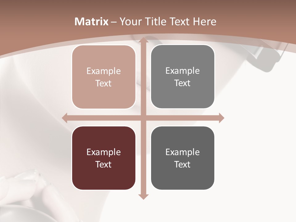 Close Up Holding High PowerPoint Template