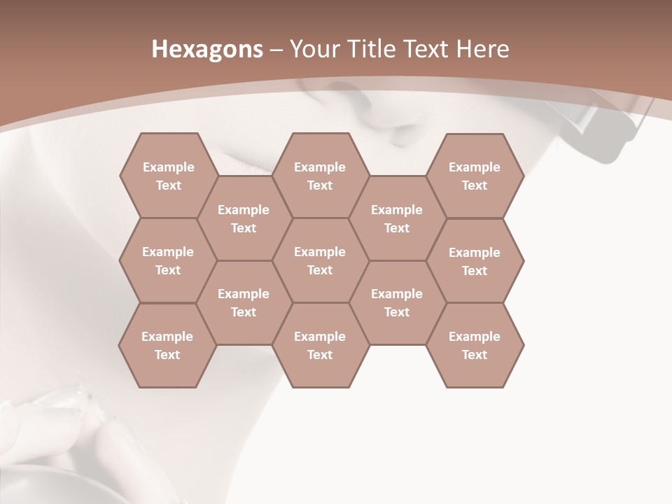 Close Up Holding High PowerPoint Template