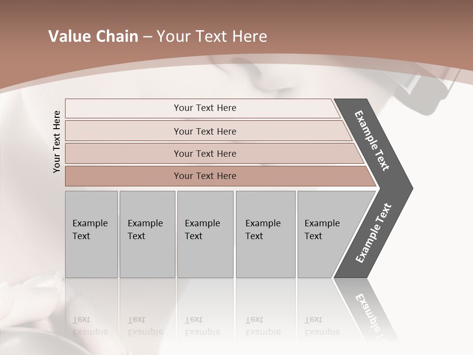Close Up Holding High PowerPoint Template
