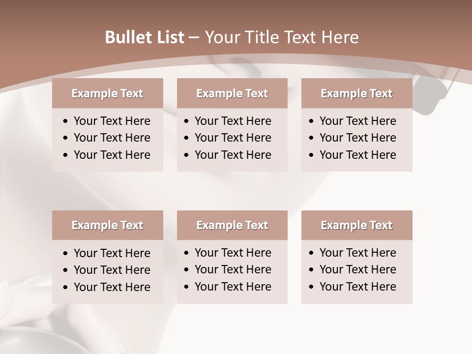 Close Up Holding High PowerPoint Template