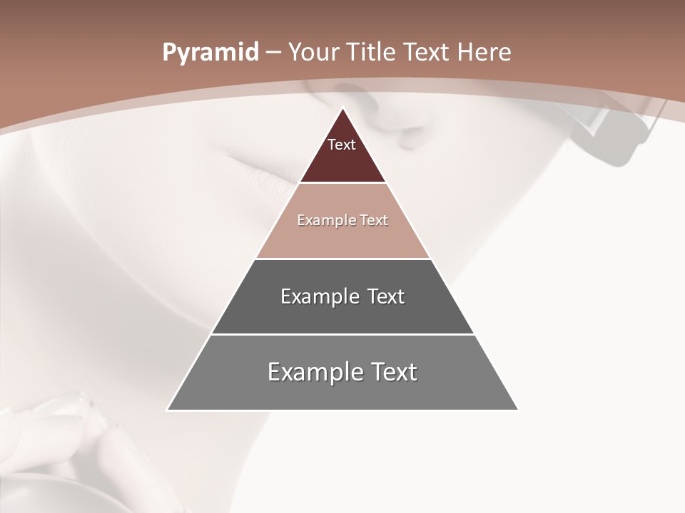 Close Up Holding High PowerPoint Template