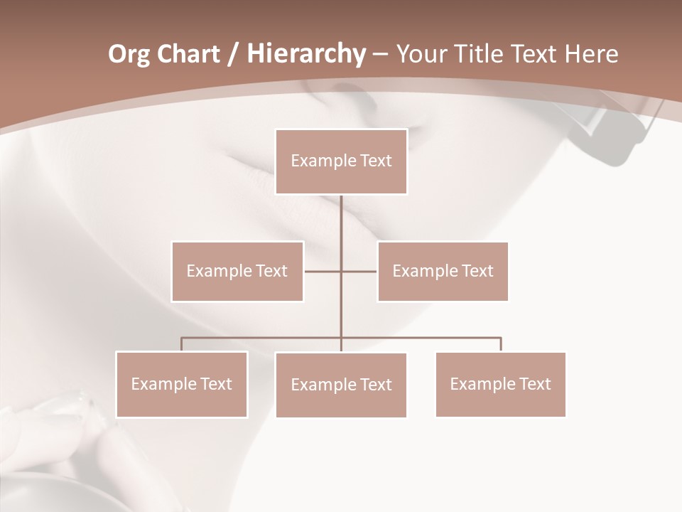 Close Up Holding High PowerPoint Template