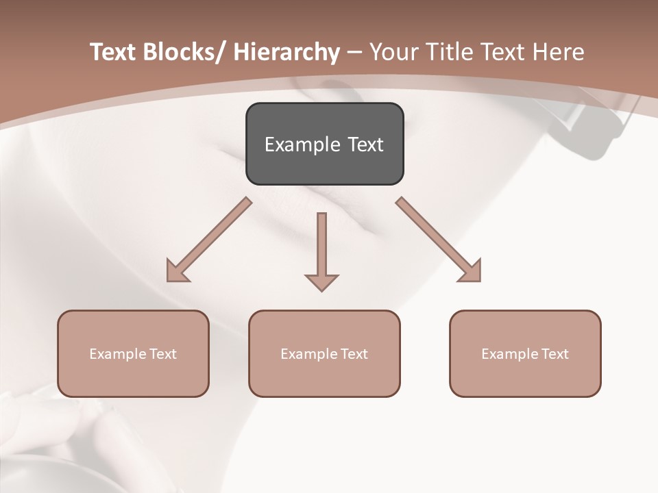 Close Up Holding High PowerPoint Template