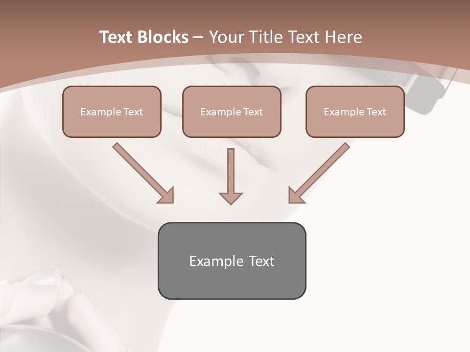 Close Up Holding High PowerPoint Template