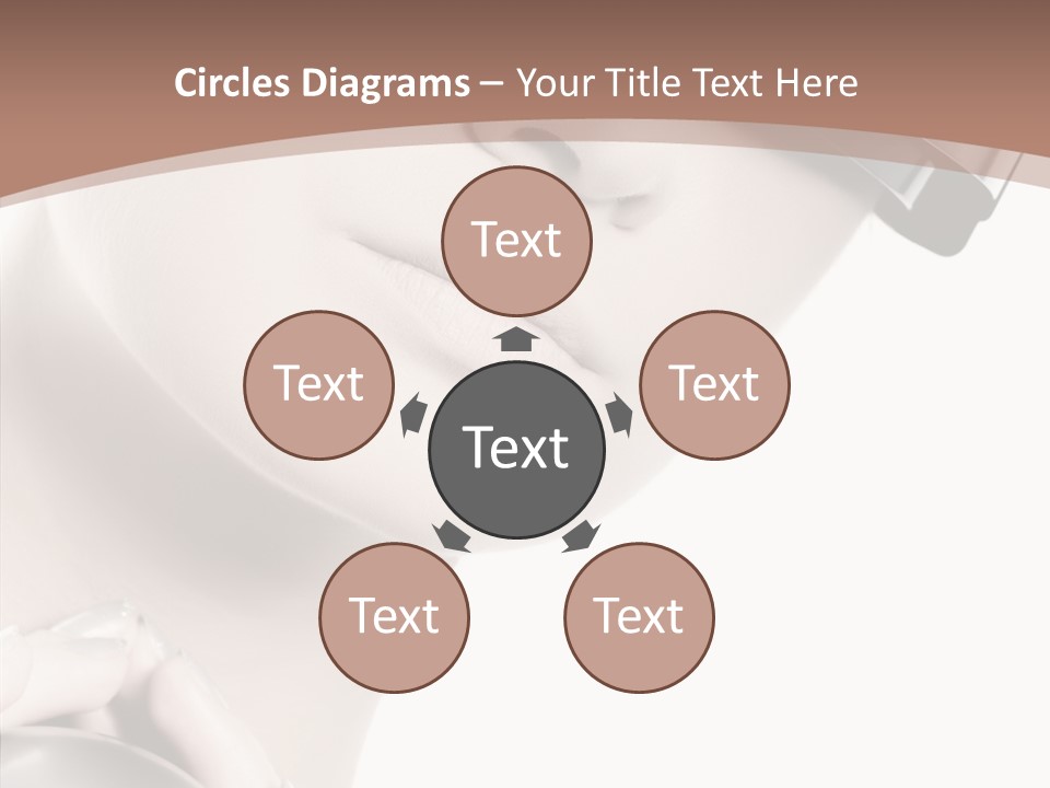 Close Up Holding High PowerPoint Template