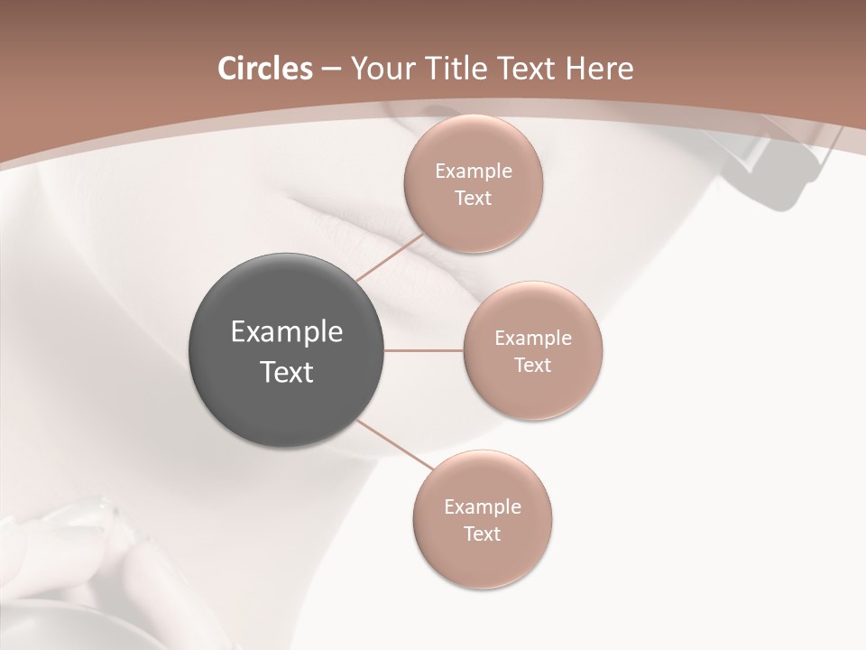 Close Up Holding High PowerPoint Template