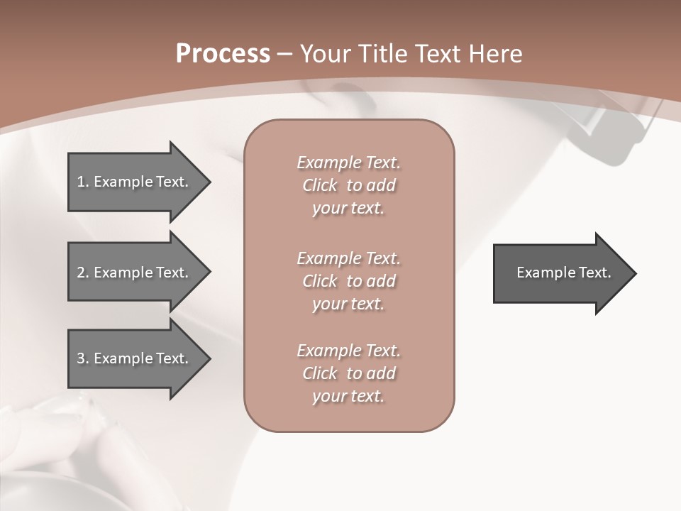 Close Up Holding High PowerPoint Template