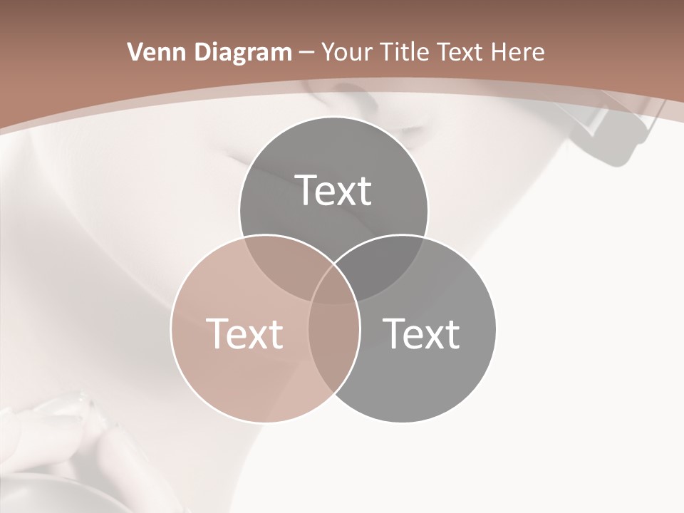 Close Up Holding High PowerPoint Template