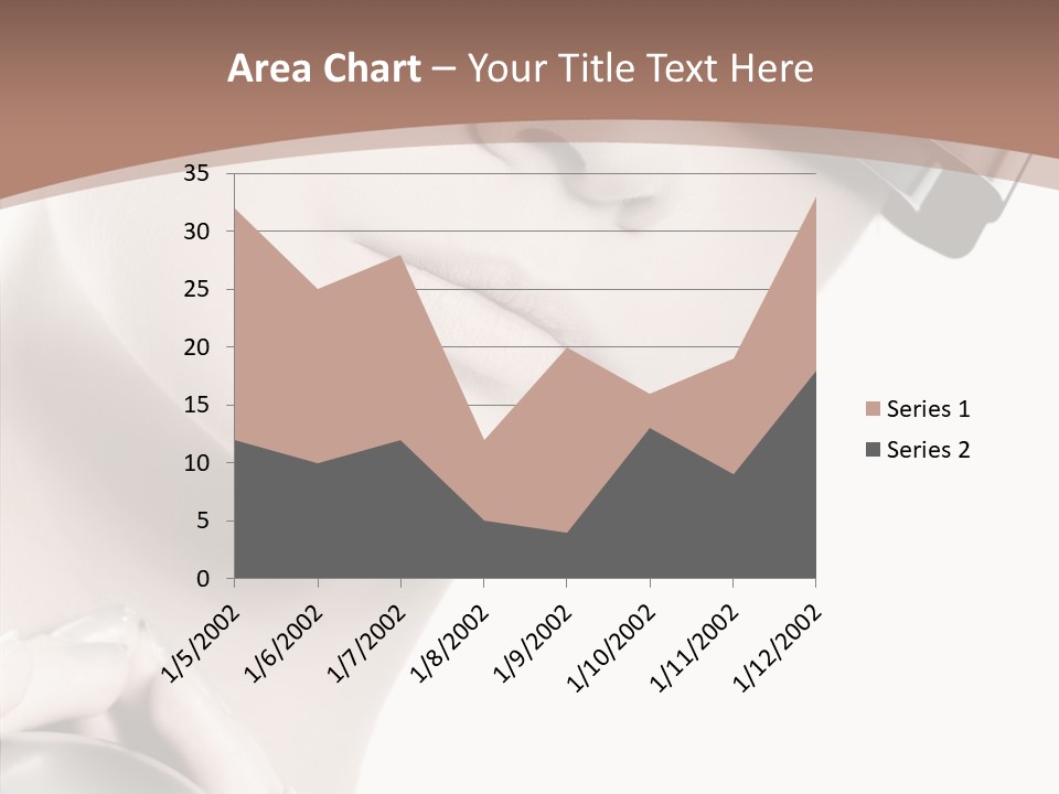 Close Up Holding High PowerPoint Template
