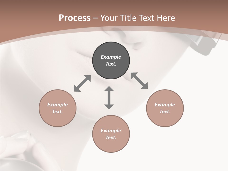 Close Up Holding High PowerPoint Template