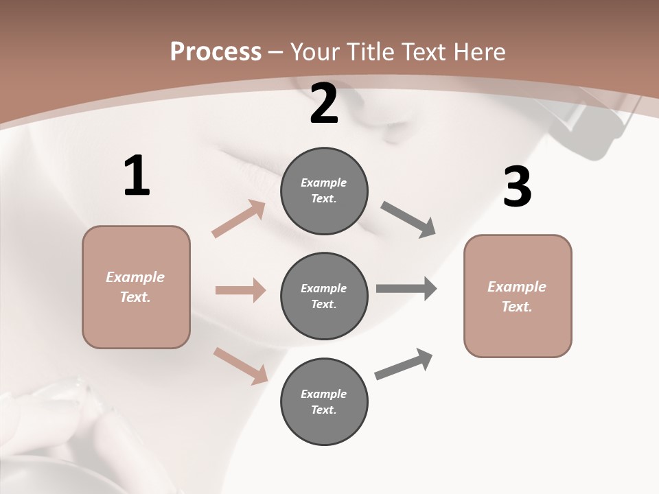 Close Up Holding High PowerPoint Template