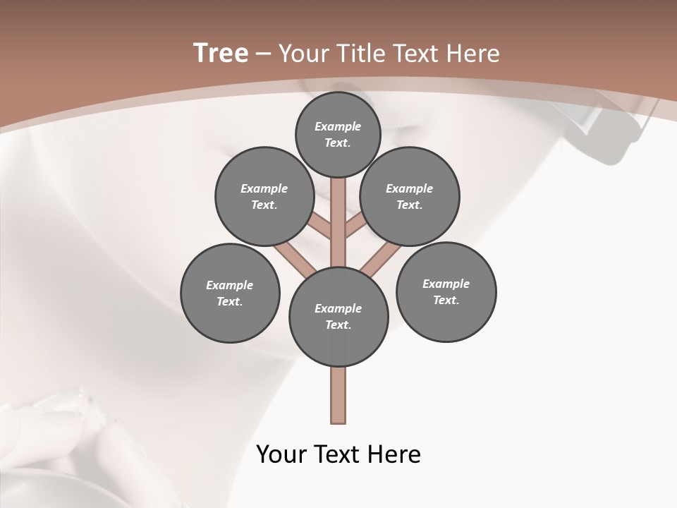 Close Up Holding High PowerPoint Template