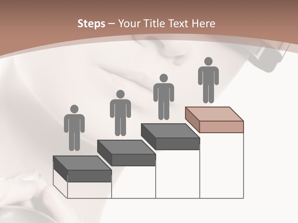 Close Up Holding High PowerPoint Template