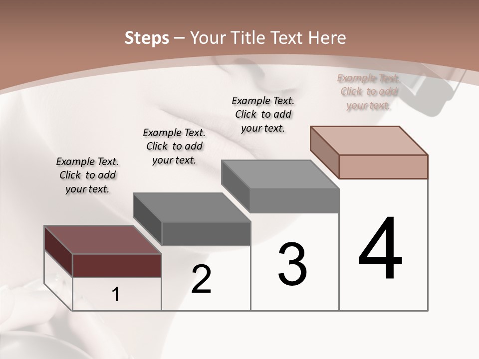 Close Up Holding High PowerPoint Template