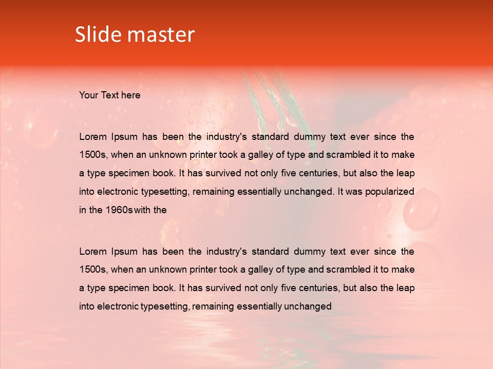 Freshly Whole Ingredient PowerPoint Template