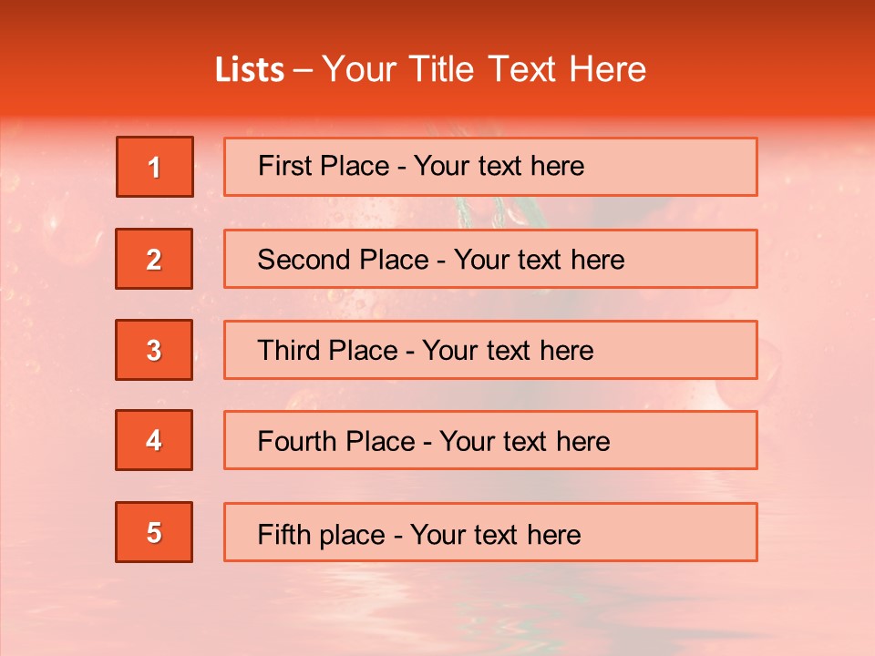 Freshly Whole Ingredient PowerPoint Template