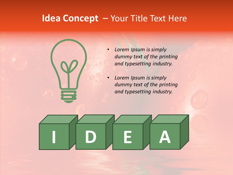 Freshly Whole Ingredient PowerPoint Template