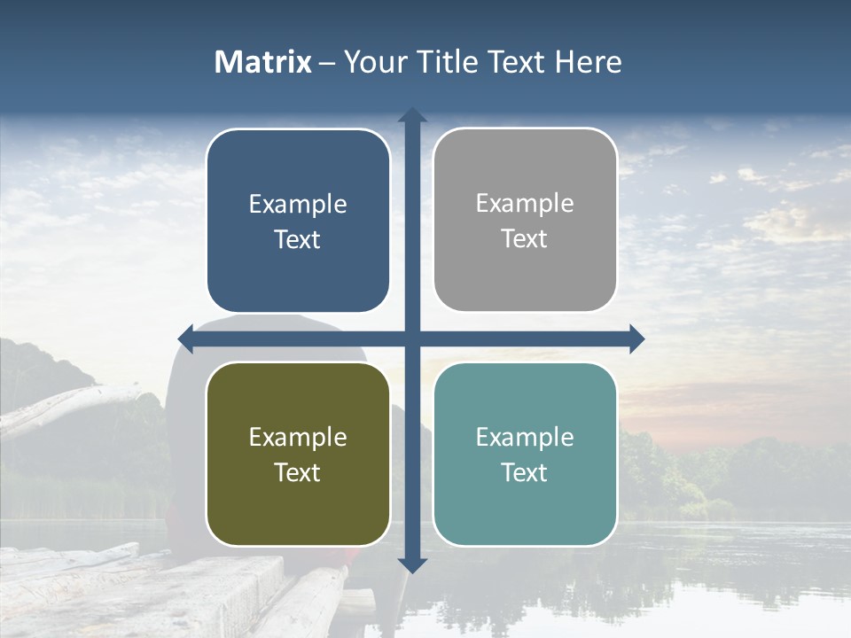 Camping Summer Leisure PowerPoint Template