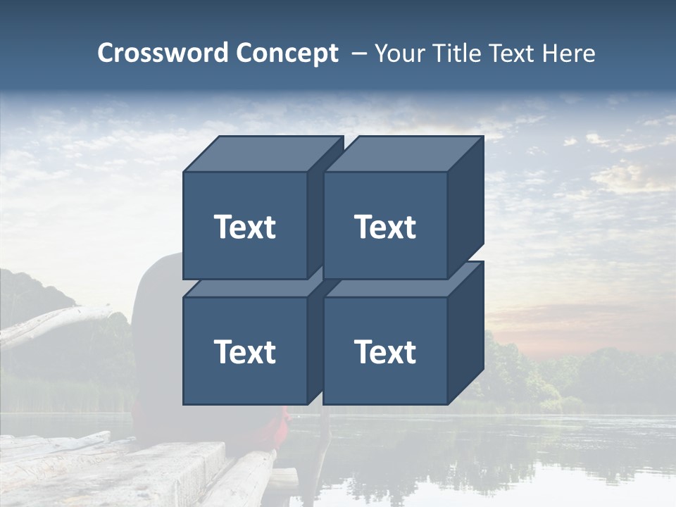 Camping Summer Leisure PowerPoint Template
