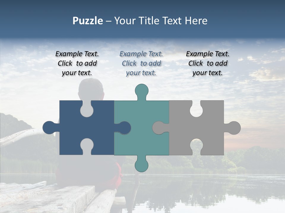 Camping Summer Leisure PowerPoint Template