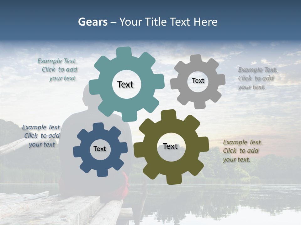 Camping Summer Leisure PowerPoint Template