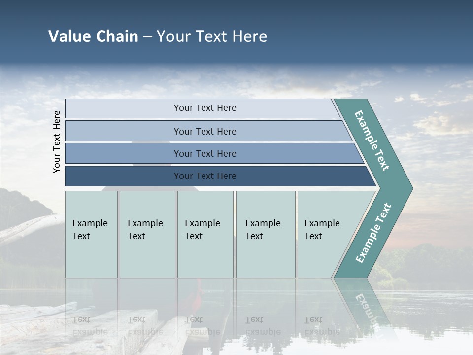 Camping Summer Leisure PowerPoint Template