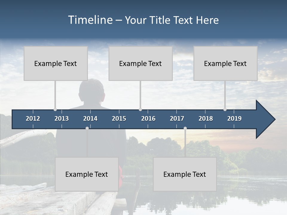 Camping Summer Leisure PowerPoint Template