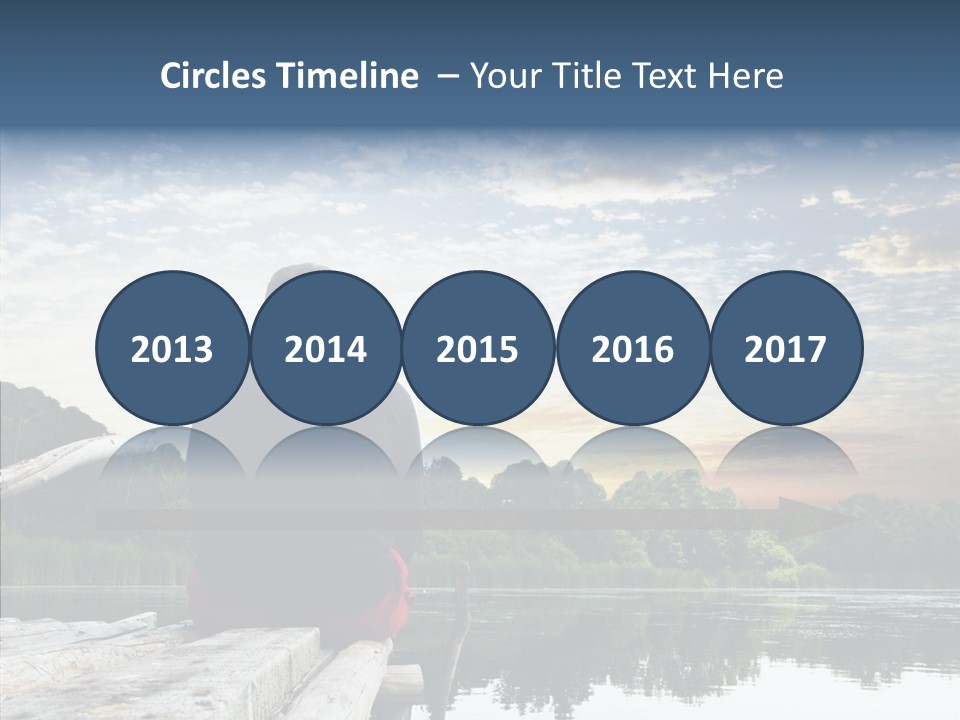 Camping Summer Leisure PowerPoint Template