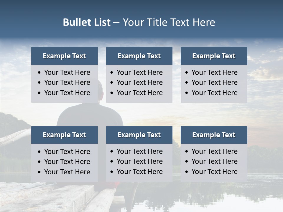 Camping Summer Leisure PowerPoint Template
