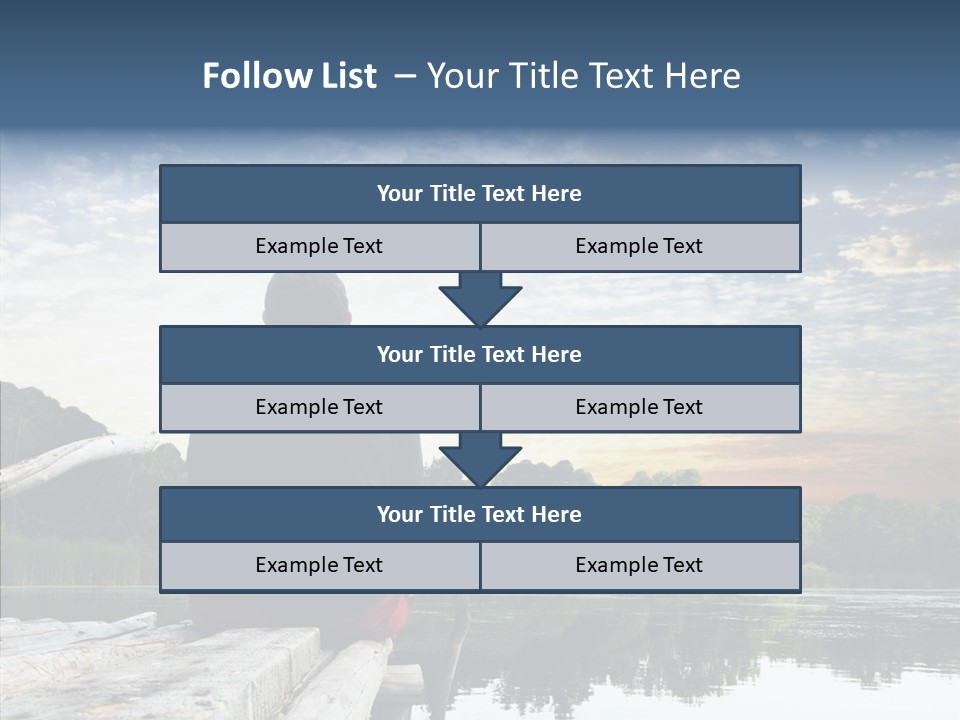Camping Summer Leisure PowerPoint Template