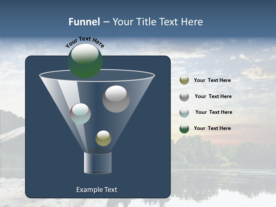 Camping Summer Leisure PowerPoint Template