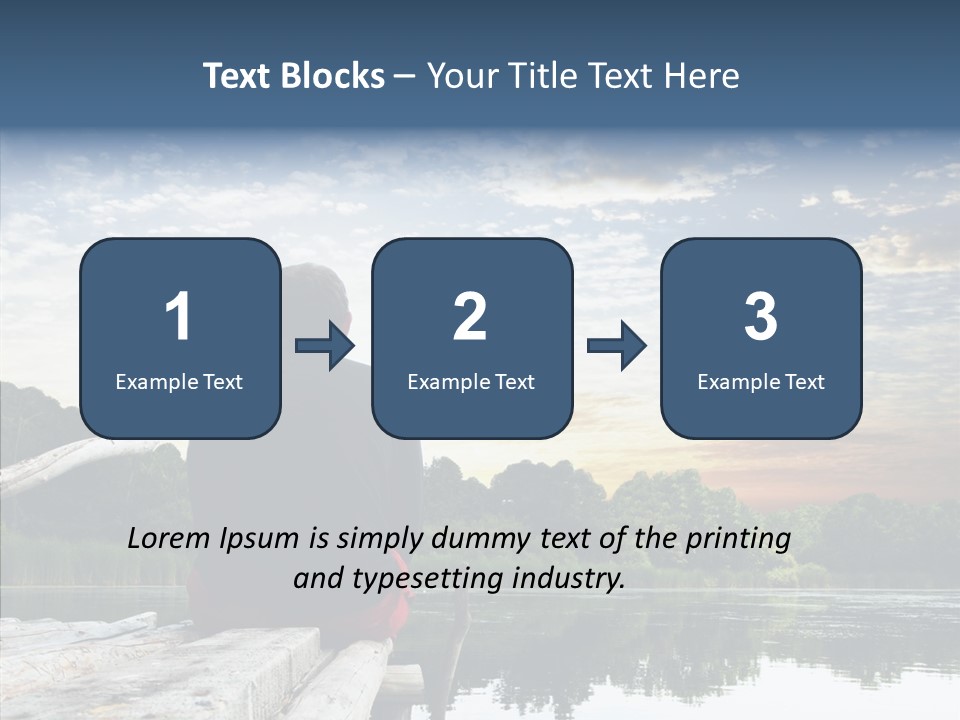 Camping Summer Leisure PowerPoint Template