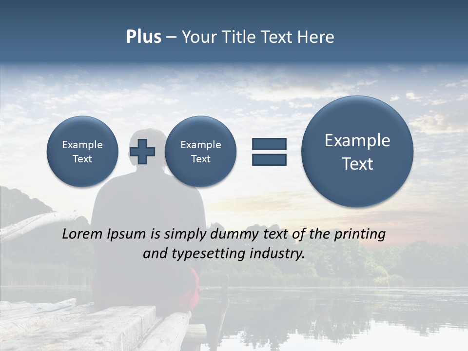 Camping Summer Leisure PowerPoint Template