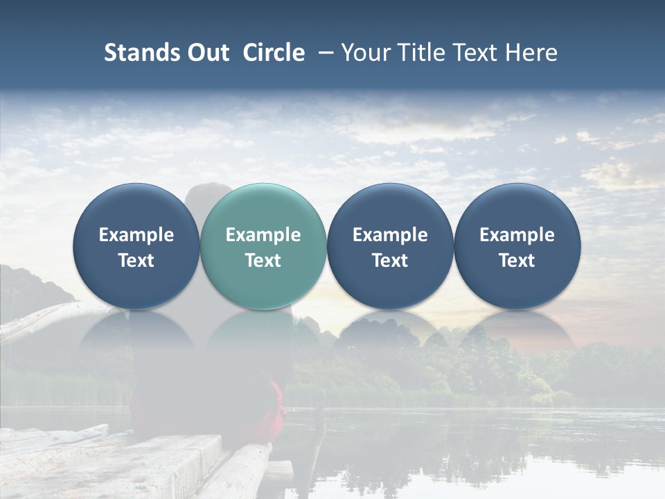 Camping Summer Leisure PowerPoint Template